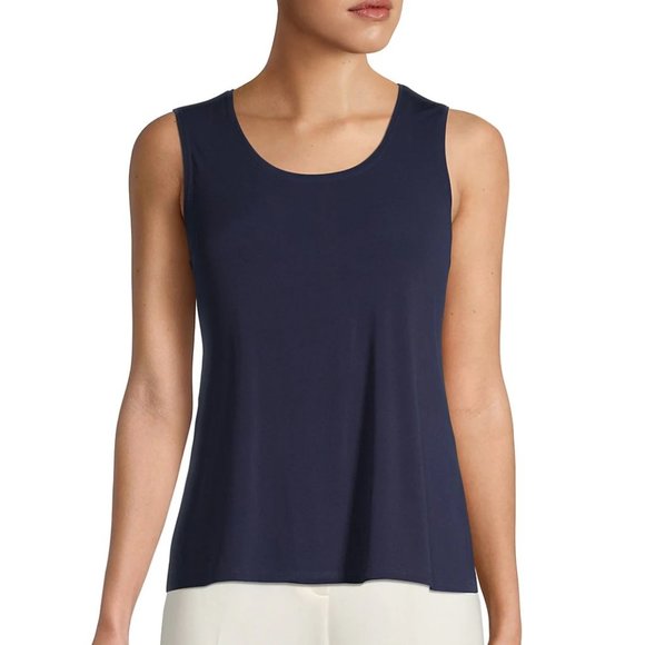 Eileen Fisher Tops - Stretch Silk Jersey Scoop Neck Tank